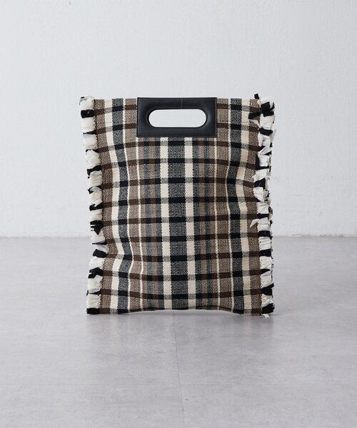 Whim Gazette（ウィムガゼット）の「【Hoaw.】別注Bobura Rug TOTE（トートバッグ・レディース・オフホワイト・FREE）」の2枚目の写真