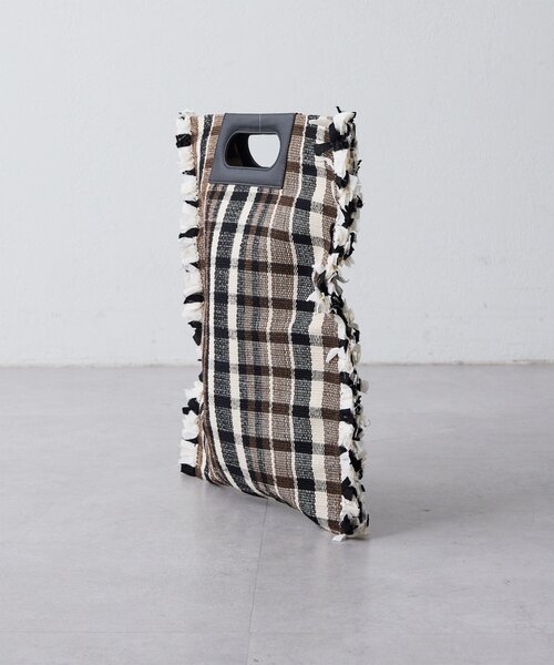 Whim Gazette（ウィムガゼット）の「【Hoaw.】別注Bobura Rug TOTE（トートバッグ・レディース・オフホワイト・FREE）」の3枚目の写真