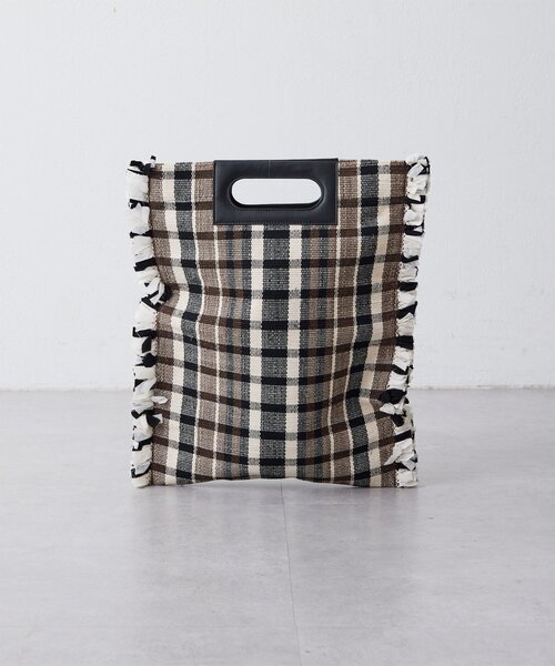 Whim Gazette（ウィムガゼット）の「【Hoaw.】別注Bobura Rug TOTE（トートバッグ・レディース・オフホワイト・FREE）」の4枚目の写真