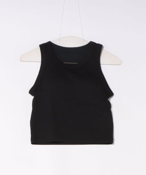 WEGO（ウィゴー）の「WEGO/【26年春新作】なちゅ盛れカップインタンクトップ（タンクトップ・レディース・ホワイト/ブラック・SMALL/MEDIUM）」の2枚目の写真