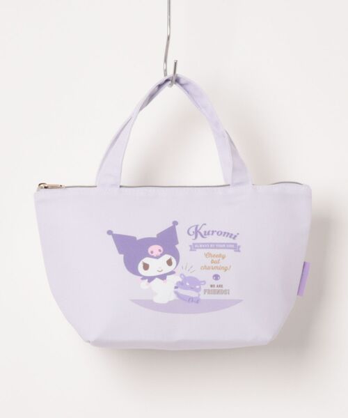 sanrio(サンリオ)の「【 sanrio 】 サンリオキャラクターズ 保冷帆布ランチバッグ 26S3(エコバッグ/サブバッグ・レディース・ライトブルー/ライトピンク/ライトイエロー/ラベンダー/ピンク・FREE)」の3枚目の写真