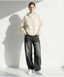 APOSTROPHE COMMA（アポストロフィコンマ）の「ツーネックフードジップアップウィンドジャケット_アイボリー（ナイロンジャケット）」