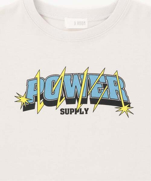 b・ROOM（ビールーム）の「【防汚・速乾・型崩れしない】選べる８パターンアソートプリントTシャツ（Tシャツ/カットソー・キッズ・ネイビー/グリーン系その他/レッド系その他/トップグレー/レンガ/アイボリー/ブラック/ターコイズブルー・90cm/100cm/110cm/120cm/130cm/150cm/140cm）」の10枚目の写真