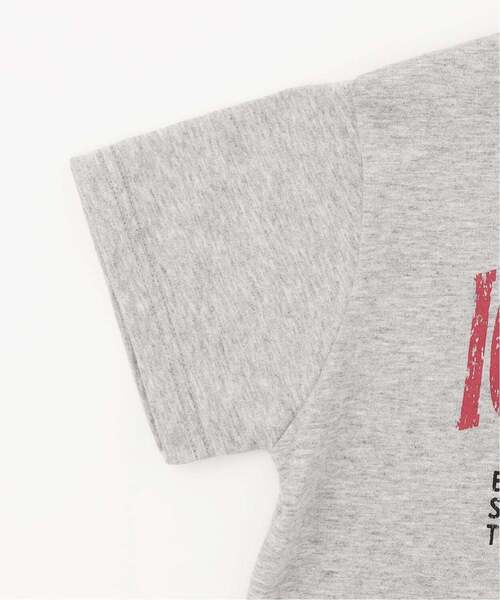 b・ROOM（ビールーム）の「【防汚・速乾・型崩れしない】選べる８パターンアソートプリントTシャツ（Tシャツ/カットソー・キッズ・ネイビー/グリーン系その他/レッド系その他/トップグレー/レンガ/アイボリー/ブラック/ターコイズブルー・90cm/100cm/110cm/120cm/130cm/150cm/140cm）」の11枚目の写真