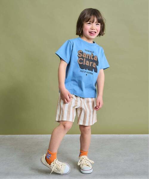 b・ROOM（ビールーム）の「【防汚・速乾・型崩れしない】選べる８パターンアソートプリントTシャツ（Tシャツ/カットソー・キッズ・ネイビー/グリーン系その他/レッド系その他/トップグレー/レンガ/アイボリー/ブラック/ターコイズブルー・90cm/100cm/110cm/120cm/130cm/150cm/140cm）」の13枚目の写真