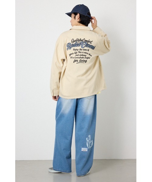 RODEO CROWNS WIDE BOWL（ロデオクラウンズワイドボウル）の「エンジニアジャケット（その他アウター・メンズ・アイボリー/ブラック/レッド・MEDIUM/LARGE）」の21枚目の写真