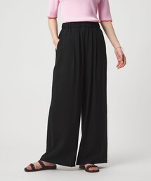 ［size SHORTあり］【WEB限定】＜at ease＞ドロスト ワイド パンツ