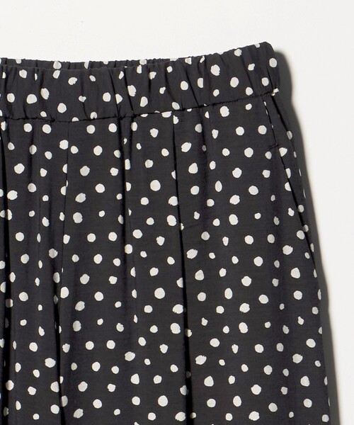 green label relaxing（グリーンレーベルリラクシング）の「［size SHORTあり］【WEB限定】＜at ease＞ドロスト ワイド パンツ（その他パンツ・レディース・ブラウン/その他1/ブラック/ナチュラル・FREE/SHORT）」の7枚目の写真