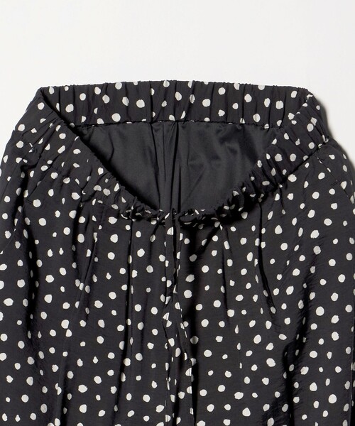 green label relaxing（グリーンレーベルリラクシング）の「［size SHORTあり］【WEB限定】＜at ease＞ドロスト ワイド パンツ（その他パンツ・レディース・ブラウン/その他1/ブラック/ナチュラル・FREE/SHORT）」の8枚目の写真