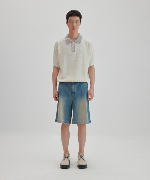 NONBLANK(ノンブランク)の「ラグランハーフスリーブカラー ニット_IVORY(ニット/セーター・レディース・その他・MEDIUM/LARGE/SMALL/X-LARGE)」の12枚目の写真