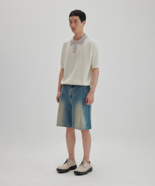 NONBLANK(ノンブランク)の「ラグランハーフスリーブカラー ニット_IVORY(ニット/セーター・レディース・その他・MEDIUM/LARGE/SMALL/X-LARGE)」の13枚目の写真