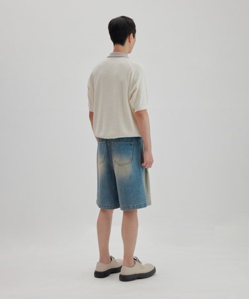 NONBLANK(ノンブランク)の「ラグランハーフスリーブカラー ニット_IVORY(ニット/セーター・レディース・その他・MEDIUM/LARGE/SMALL/X-LARGE)」の15枚目の写真