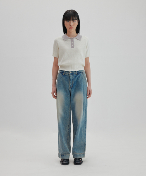 NONBLANK(ノンブランク)の「ラグランハーフスリーブカラー ニット_IVORY(ニット/セーター・レディース・その他・MEDIUM/LARGE/SMALL/X-LARGE)」の16枚目の写真