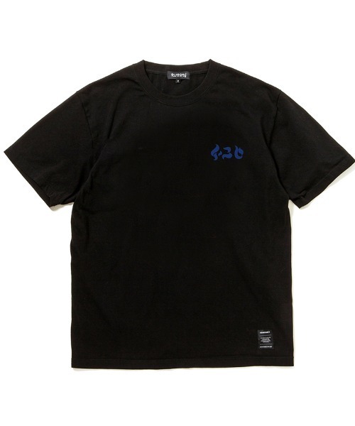 430（フォーサーティ）の「mt10448- TF BAKENEKO S-S TEE Tシャツ(26-132)（Tシャツ/カットソー・メンズ・ブラック系その他/ブラック/サックスブルー/ホワイト/ベージュ・3/2/1/0）」の7枚目の写真