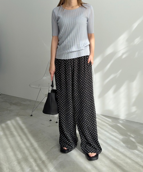 model：H159　着用サイズ：F