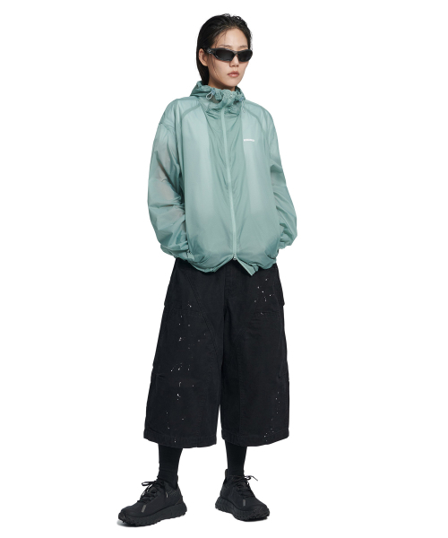 NOMANUAL(NOMANUAL)の「DUNE LIGHT NYLON JACKET - MARINA(ナイロンジャケット・レディース・その他・MEDIUM/LARGE/SMALL)」の4枚目の写真