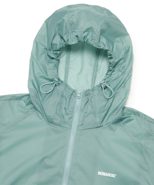 NOMANUAL(NOMANUAL)の「DUNE LIGHT NYLON JACKET - MARINA(ナイロンジャケット・レディース・その他・MEDIUM/LARGE/SMALL)」の5枚目の写真