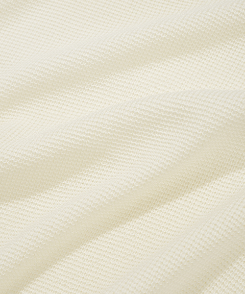 COVERNAT(カバーナット)の「オープンカラー ハーフニット アイボリー(ニット/セーター・メンズ・その他・SMALL/MEDIUM/LARGE/X-LARGE/XX-LARGE)」の2枚目の写真