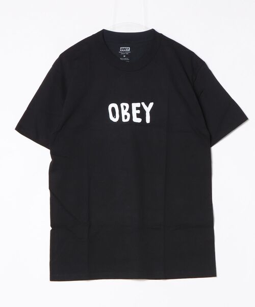 OBEY(オベイ)の「【T18】【OBEY/オベイ】OG T-shirt(Tシャツ/カットソー・メンズ・アイボリー/ブラック/ホワイト・LARGE/X-LARGE/MEDIUM)」の3枚目の写真