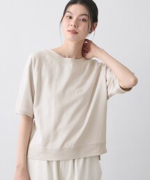 【洗える】ミニ裏毛刺繍ロゴプルオーバー