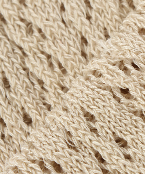 Spick & Span（スピックアンドスパン）の「CONLEAD / コンリード LACE SHORT（ソックス/靴下・レディース・ベージュ/レッド/ホワイト・FREE）」の7枚目の写真