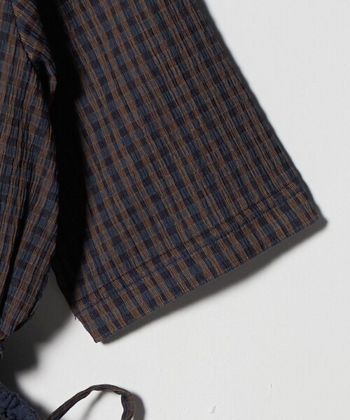 BEAUTY&YOUTH UNITED ARROWS（ビューティーアンドユースユナイテッドアローズ）の「サイドホール ショートスリーブ ワンピース（ワンピース・レディース・ブラック/ブラウン系/ダークブラウン・M/S）」の15枚目の写真