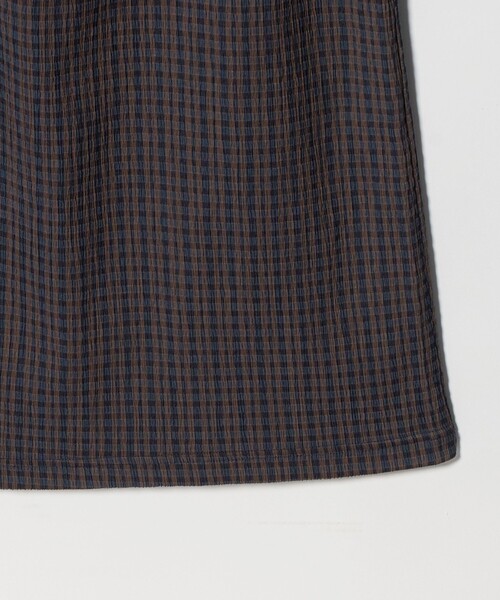 BEAUTY&YOUTH UNITED ARROWS（ビューティーアンドユースユナイテッドアローズ）の「サイドホール ショートスリーブ ワンピース（ワンピース・レディース・ブラック/ブラウン系/ダークブラウン・M/S）」の14枚目の写真