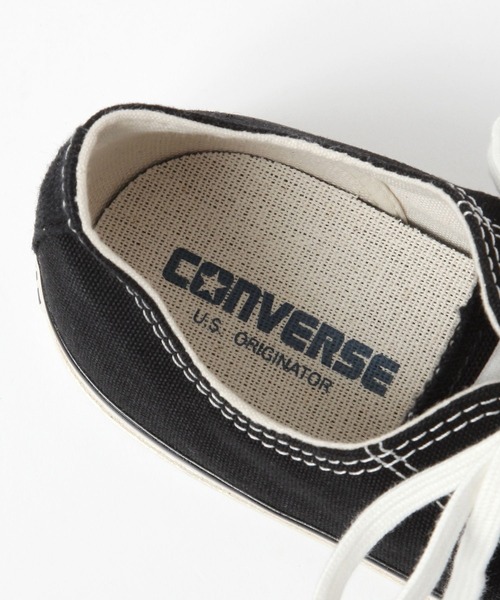 LEPSIM(レプシィム)の「【CONVERSE/コンバース】AS/US/OX/BK 638622(スニーカー・レディース・ブラック・MEDIUM/LARGE)」の2枚目の写真