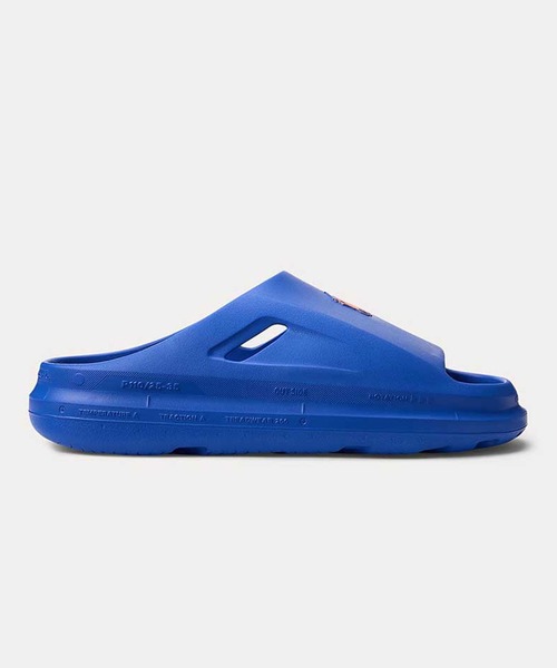 POLO RALPH LAUREN(ポロ ラルフ ローレン)の「ポロ ラルフ ローレン SABER SLIDE サーベル スライド サンダル(サンダル・メンズ・ブラック/ブルー・90/100/80)」の2枚目の写真