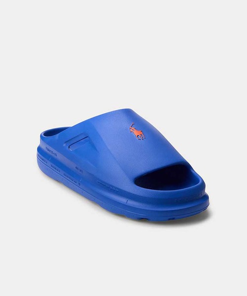 POLO RALPH LAUREN(ポロ ラルフ ローレン)の「ポロ ラルフ ローレン SABER SLIDE サーベル スライド サンダル(サンダル・メンズ・ブラック/ブルー・90/100/80)」の7枚目の写真