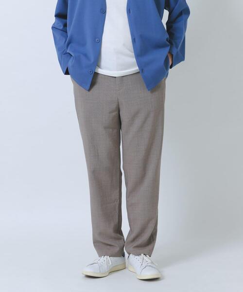 ITEMS URBANRESEARCH(アイテムズ アーバンリサーチ)の「『接触冷感/吸水速乾/イージーケア/UVカット』クイックドライリネンタッチイージーパンツ(その他パンツ・メンズ・ベージュ/チャコールグレー/ブラック/オリーブ・MEDIUM/LARGE)」の19枚目の写真