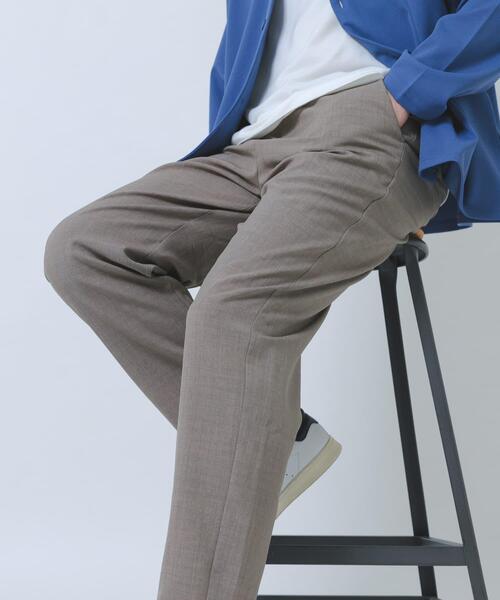 ITEMS URBANRESEARCH(アイテムズ アーバンリサーチ)の「『接触冷感/吸水速乾/イージーケア/UVカット』クイックドライリネンタッチイージーパンツ(その他パンツ・メンズ・ベージュ/チャコールグレー/ブラック/オリーブ・MEDIUM/LARGE)」の18枚目の写真