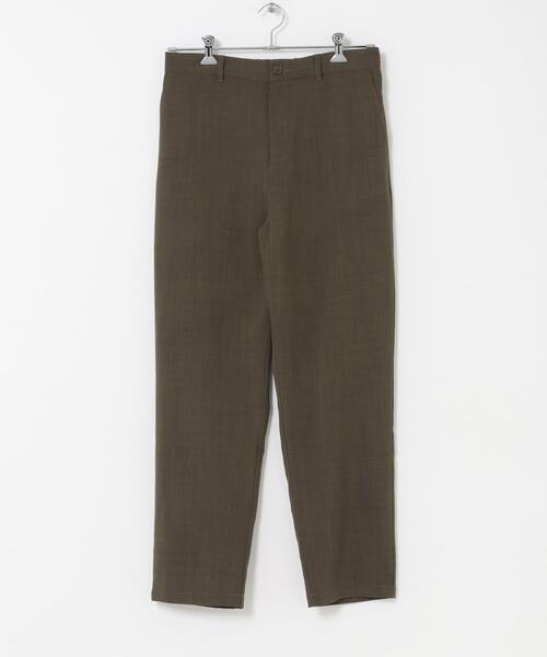 ITEMS URBANRESEARCH(アイテムズ アーバンリサーチ)の「『接触冷感/吸水速乾/イージーケア/UVカット』クイックドライリネンタッチイージーパンツ(その他パンツ・メンズ・ベージュ/チャコールグレー/ブラック/オリーブ・MEDIUM/LARGE)」の6枚目の写真