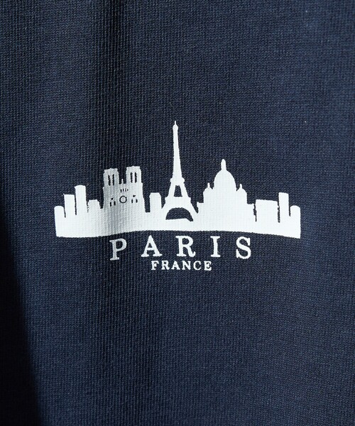 ABAHOUSE GRAY(アバハウスグレイ)の「【CITY PRINT】半袖Tシャツ(Tシャツ/カットソー・メンズ・ブルー/チャコールグレー/ホワイト/イエロー/ネイビー・46/48)」の8枚目の写真