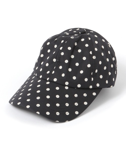 GLOBAL WORK(グローバルワーク)の「UV遮熱ドットCAP/659096(キャップ・レディース・オフホワイト/ブラック/ライトグレー・FREE)」の3枚目の写真