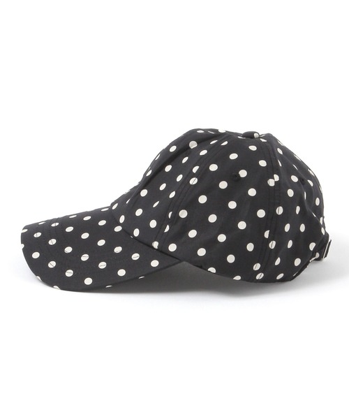 GLOBAL WORK(グローバルワーク)の「UV遮熱ドットCAP/659096(キャップ・レディース・オフホワイト/ブラック/ライトグレー・FREE)」の14枚目の写真