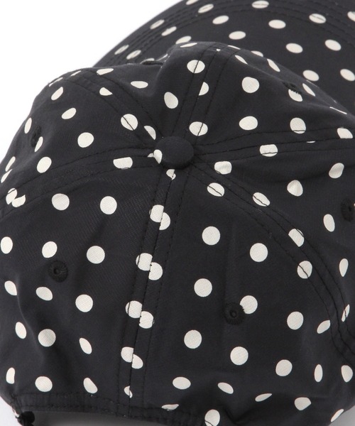 GLOBAL WORK(グローバルワーク)の「UV遮熱ドットCAP/659096(キャップ・レディース・オフホワイト/ブラック/ライトグレー・FREE)」の6枚目の写真