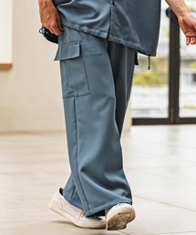 CAMBIO | mp14968- Polyester Tropical Cargo Pants カーゴパンツ(S65126cmb)(カーゴパンツ)