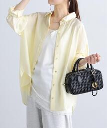 FREE'S MART（フリーズマート）の「〈ＭＦＭ〉リネンライク金ボタンシャツ（シャツ/ブラウス）」