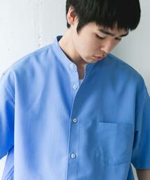 URBAN RESEARCH DOORS（アーバンリサーチドアーズ）の「セオアルファバンドカラーショートスリーブシャツ（シャツ/ブラウス・メンズ）」