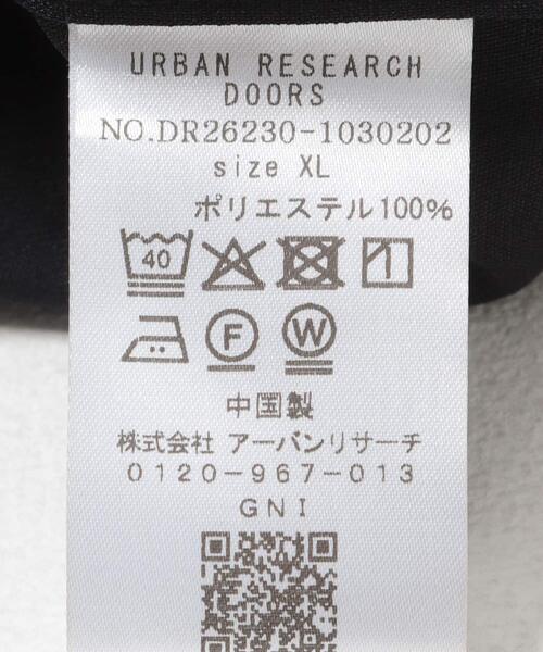 URBAN RESEARCH DOORS（アーバンリサーチドアーズ）の「『吸水速乾』セオアルファバンドカラーショートスリーブシャツ（シャツ/ブラウス・メンズ・ブラウン/ライトグレー/ロイヤルブルー/ネイビー・X-LARGE/LARGE/MEDIUM）」の10枚目の写真