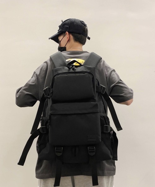 WESTBOY(ウエストボーイ)の「バックパック 20L リュックサック ユニセックス ノートPC収納可 WO26S8BG01(バックパック/リュック・メンズ・ブラック・FREE)」の6枚目の写真