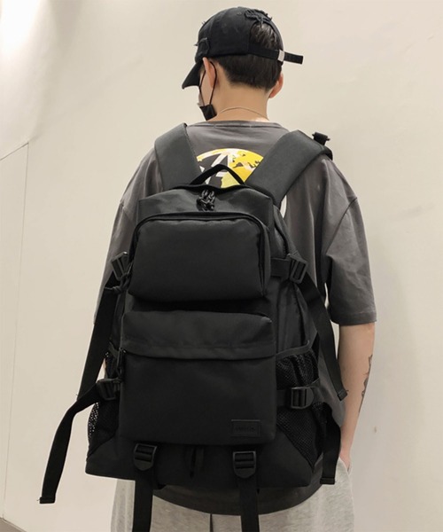 WESTBOY(ウエストボーイ)の「バックパック 20L リュックサック ユニセックス ノートPC収納可 WO26S8BG01(バックパック/リュック・メンズ・ブラック・FREE)」の4枚目の写真
