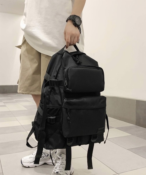 WESTBOY(ウエストボーイ)の「バックパック 20L リュックサック ユニセックス ノートPC収納可 WO26S8BG01(バックパック/リュック・メンズ・ブラック・FREE)」の8枚目の写真