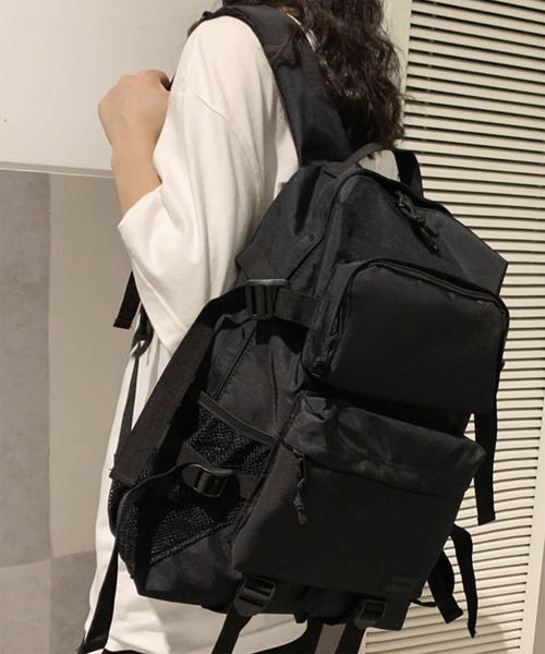 WESTBOY(ウエストボーイ)の「バックパック 20L リュックサック ユニセックス ノートPC収納可 WO26S8BG01(バックパック/リュック・メンズ・ブラック・FREE)」の14枚目の写真