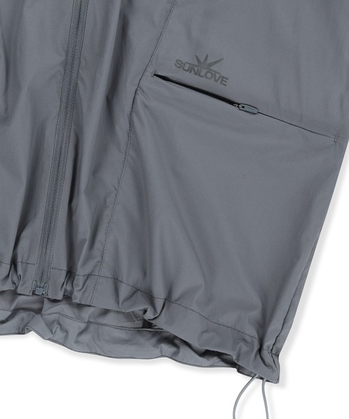 SUNLOVE（サンラブ）の「PERTEX Nimbus Light Jacket（マウンテンパーカー・レディース・ライム/ホワイト/チャコール/グレー・S/M/L/XL）」の15枚目の写真