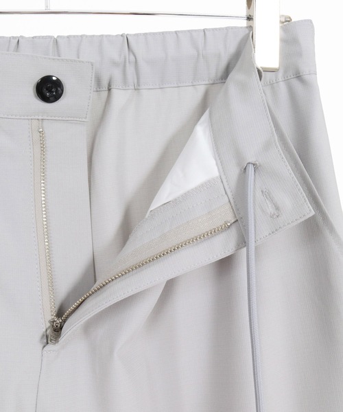 CAMBIO(カンビオ)の「mp15001- 2 way Stretch Mini Ripstop Wide Straight Pants ワイドストレートパンツ(S69526cmb)(その他パンツ・メンズ・ブラック/ライトグレー・L/M/S)」の19枚目の写真