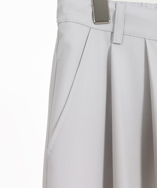 CAMBIO(カンビオ)の「mp15001- 2 way Stretch Mini Ripstop Wide Straight Pants ワイドストレートパンツ(S69526cmb)(その他パンツ・メンズ・ブラック/ライトグレー・L/M/S)」の20枚目の写真