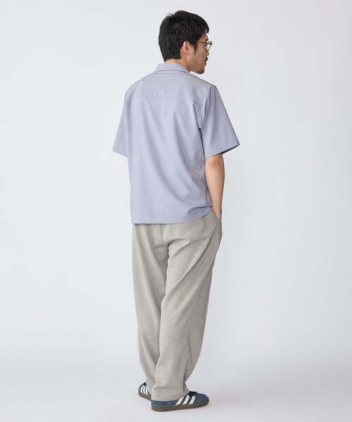 SHIPS(シップス)の「SHIPS: 〈MADE IN JAPAN〉Reflax(R) 5スリーブ オープンカラー シャツ(シャツ/ブラウス・メンズ・ベージュ/ライトブルー/ライトブラウン/ネイビー・SMALL/X-LARGE/LARGE/MEDIUM)」の5枚目の写真