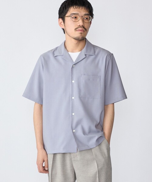 SHIPS(シップス)の「SHIPS: 〈MADE IN JAPAN〉Reflax(R) 5スリーブ オープンカラー シャツ(シャツ/ブラウス・メンズ・ベージュ/ライトブルー/ライトブラウン/ネイビー・SMALL/X-LARGE/LARGE/MEDIUM)」の7枚目の写真